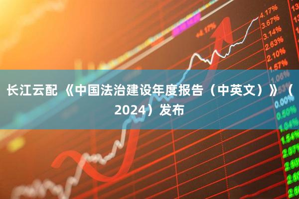 长江云配 《中国法治建设年度报告（中英文）》（2024）发布